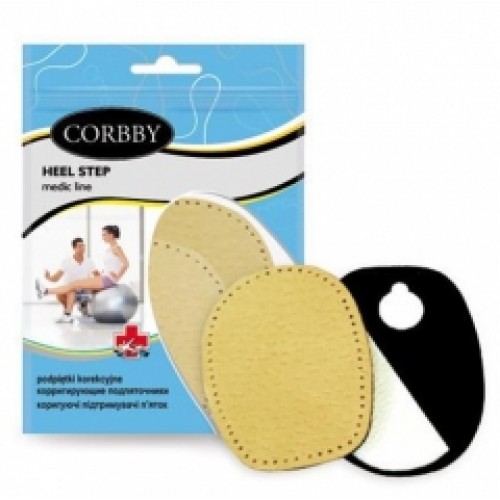 Подпяточники Corbby - Линия Элегант - Heel Step for lady, корректирующие, женские - арт.corb1407С упаковка 5 шт